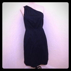 J Crew One Shoulder Dress